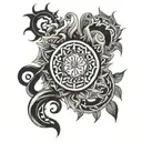 pagan tattoo design idea