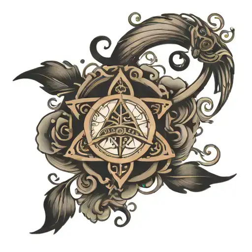 subtle tattoo that symbolizes balance patience and perseverance  tattoo design idea