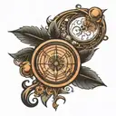 subtle tattoo that symbolizes balance patience and perseverance  tattoo design idea