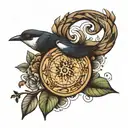 subtle tattoo that symbolizes balance patience and perseverance  tattoo design idea