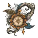 subtle tattoo that symbolizes balance patience and perseverance  tattoo design idea