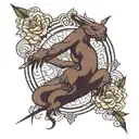 subtle tattoo that symbolizes balance patience and perseverance  tattoo design idea