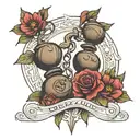 subtle tattoo that symbolizes balance patience and perseverance  tattoo design idea