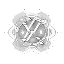 letters A, B, L, P tattoo design idea