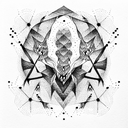 bald mountain  tattoo design idea