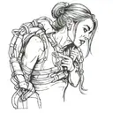 girl being choked bondage tattoo design inspired tattoo design idea