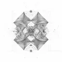 prime number cartesian plane plot graph, geometry, plant life, human existence, dots, fade, soft, dark angular contrast, tattoo design idea