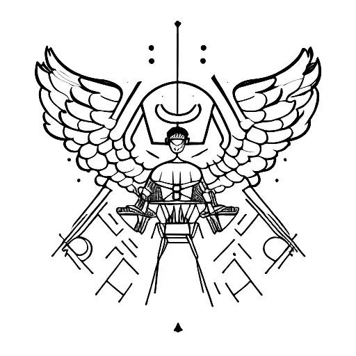 mith of Icarus  tattoo design idea