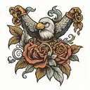 Washington forearm  tattoo design idea