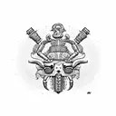 aztec scorpion  tattoo design idea