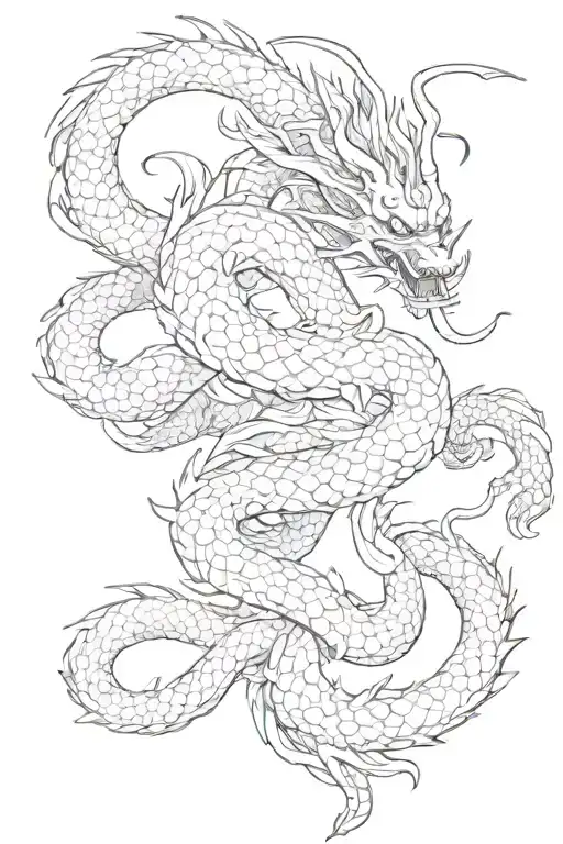 dragon ball shenlong with akira toriyama tattoo design idea