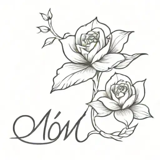 i loss my mom 7 years ago tattoo design idea