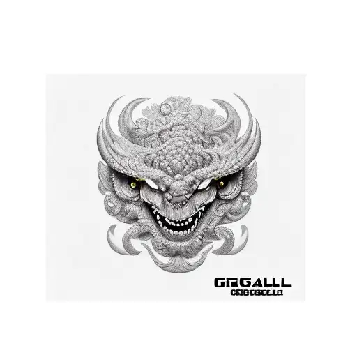 gargola tattoo design idea