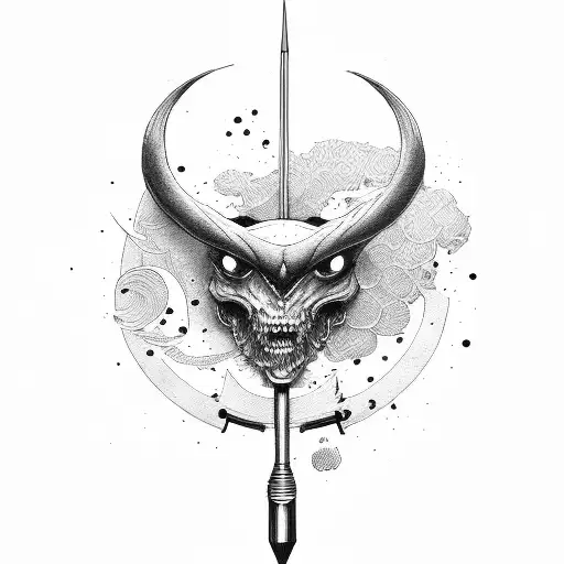 my ambition is my weaponry tattoo design idea