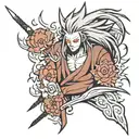 Madara Uchiha tattoo design idea