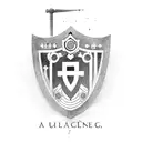 A nurse holding a shield with her children's names, symbolizing her strength and protection tattoo design idea