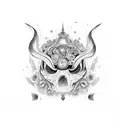 gudaña con carabela tattoo design idea