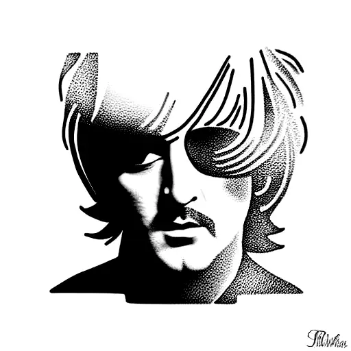 beatles tattoo design idea