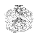  1111 tattoo design idea