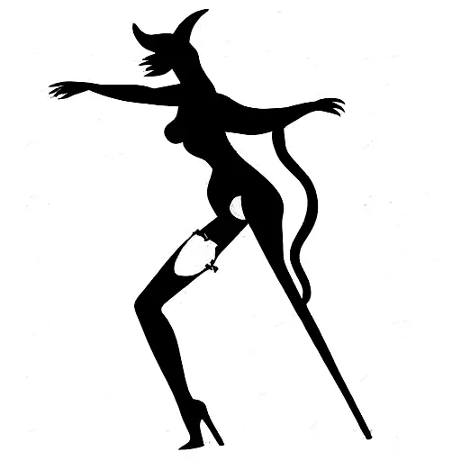 centaur woman with motorcycle legs tattoo design idea