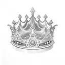 Queen's Crown tattoo design idea