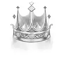 Queen's Crown tattoo design idea