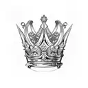 Queen's Crown tattoo design idea