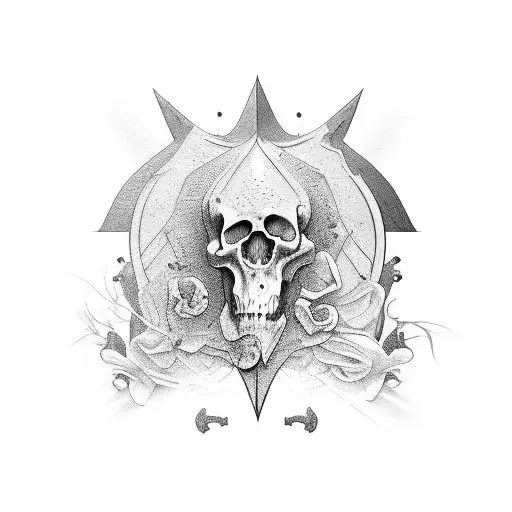 Tombstone  tattoo design idea