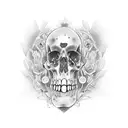 Tombstone  tattoo design idea