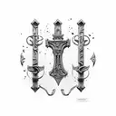 Tombstone  tattoo design idea