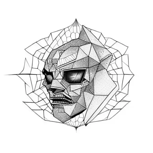 2 face abot gemini tattoo design idea