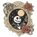 Nightmare before christmas tattoo tattoo design idea