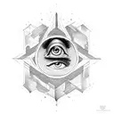 All Seeing Eye tattoo design idea
