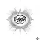 All Seeing Eye tattoo design idea