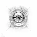 All Seeing Eye tattoo design idea