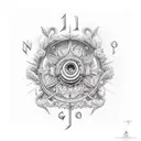soli deo gloria tattoo design idea