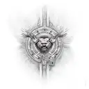 soli deo gloria tattoo design idea