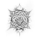 soli deo gloria tattoo design idea