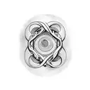 Infinity Symbol with dragon tattoo design idea