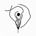 overthinking tattoo design idea