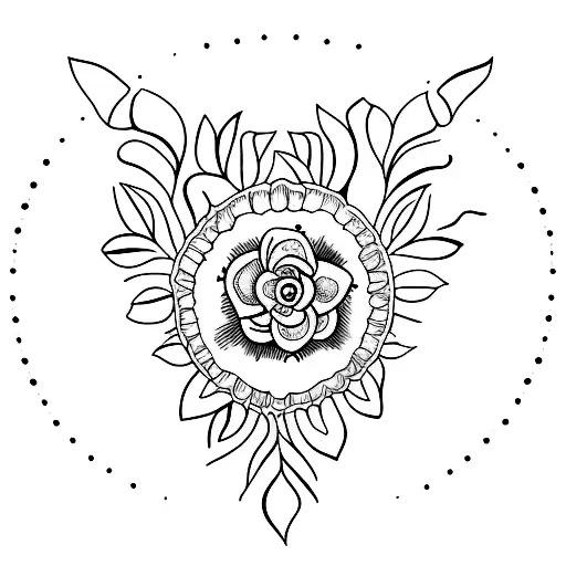 Maria tattoo design idea