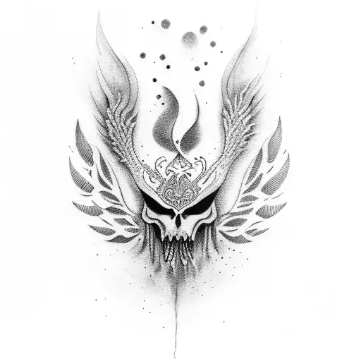 ave fenix tattoo design idea