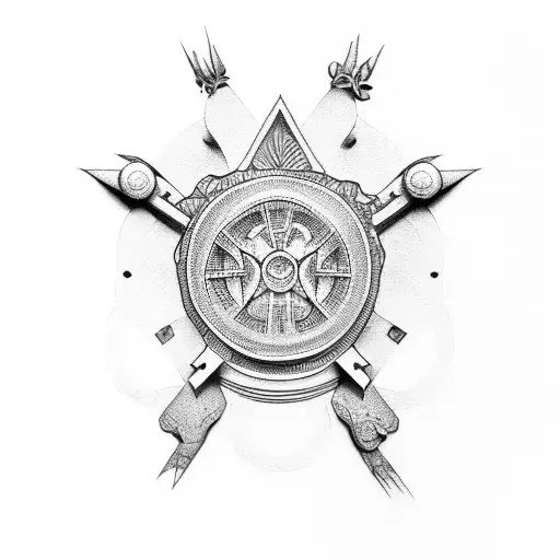 Greek historie  tattoo design idea