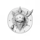 Greek historie  tattoo design idea