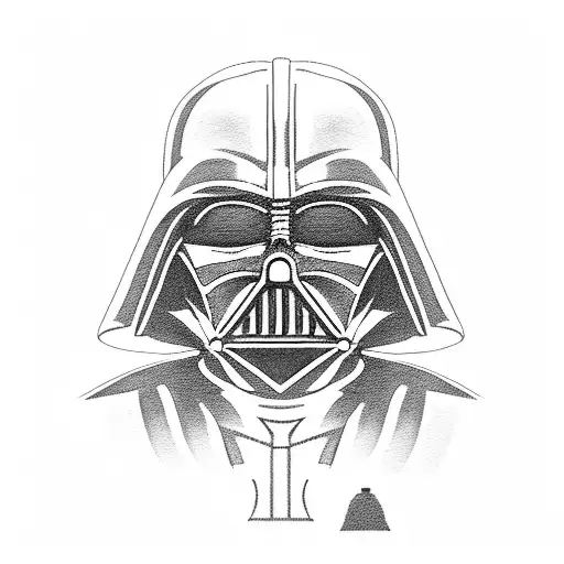 Darth Vader tattoo design idea