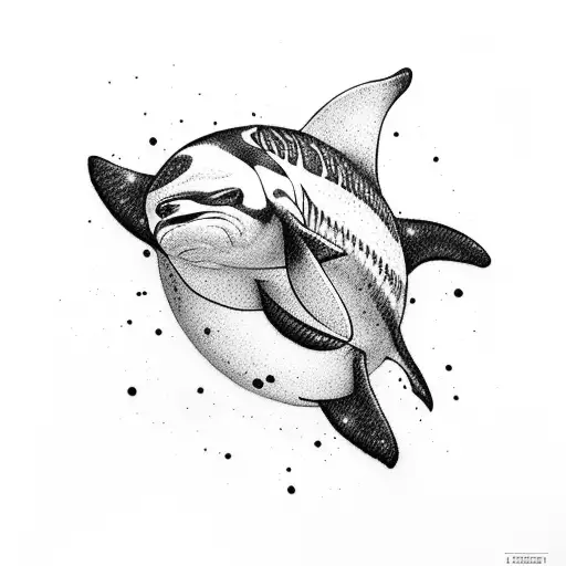 orca tattoo design idea