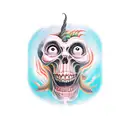 escaping from hell tattoo design idea