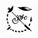 typography  tattoo design idea