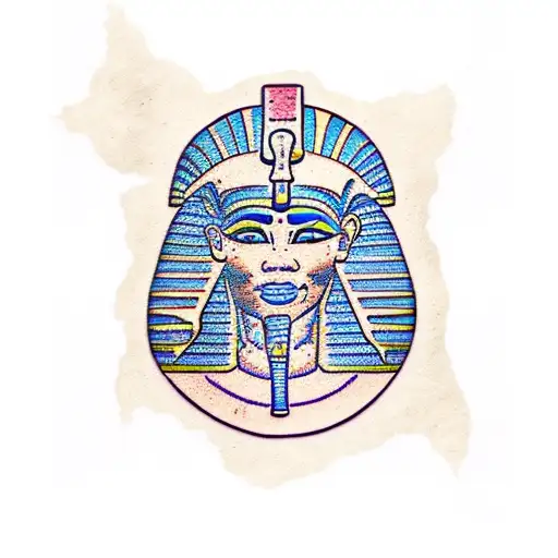 Ancient Egypt tattoo design idea