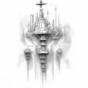 intuition 111 tattoo design idea